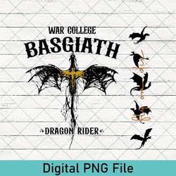 Funny Fourth Wing Double-Sided PNG, Rebecca Yoros, Basgiath War College, Fourth Wing PNG, Dragon Rider PNG, Bookish PNG