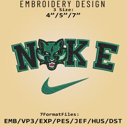 NCAA Logo Nike Binghamton Bearcats, Embroidery design, Embroidery Files, NCAA Bearcats, Machine Embroidery Pattern