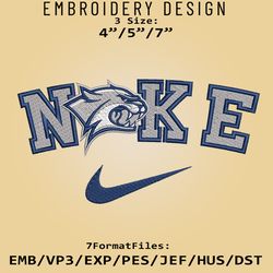 NCAA Logo Nike New Hampshire Wildcats, Embroidery design, Embroidery Files, NCAA Wildcats, Machine Embroidery Pattern