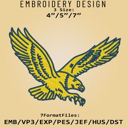 NCAA Logo Coppin State Eagles, Embroidery design, Embroidery Files, NCAA Coppin State Eagles, Machine Embroidery Pattern