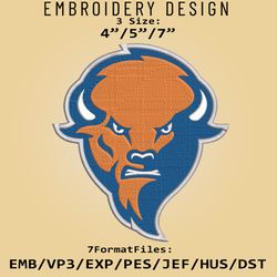 NCAA Logo Bucknell Bison, Embroidery design, Embroidery Files, NCAA Bucknell Bison, Machine Embroidery Pattern