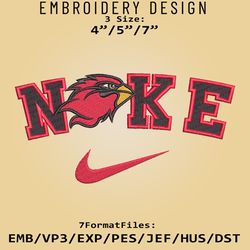 NCAA Logo Nike Lamar Cardinals, Embroidery design, Embroidery Files, NCAALamar Cardinals, Machine Embroidery Pattern