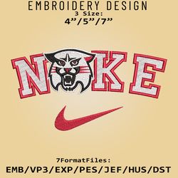 NCAA Logo Davidson Wildcats Embroidery design, Embroidery Files, Machine Embroidery Pattern