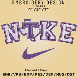 NCAA Logo Nike Tarleton Texans Embroidery design, Embroidery Files, Machine Embroidery Pattern
