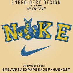 NCAA Logo Nike Kansas City Roos Embroidery design, Embroidery Files, Machine Embroidery Pattern