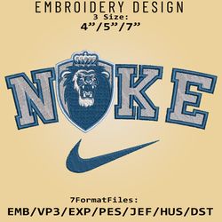 NCAA Logo Nike Old Dominion Monarchs Embroidery design, Embroidery Files, Machine Embroidery Pattern