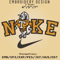NCAA Logo Nike Tennessee Volunteers Embroidery design, Embroidery Files, Machine Embroidery Pattern