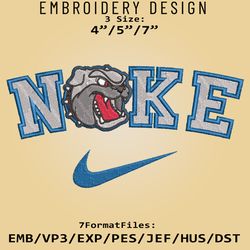 NCAA Logo N.ike UNC Asheville Bulldogs Embroidery design, Embroidery Files, Machine Embroidery Pattern