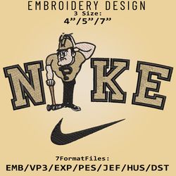 NCAA Logo N.ike Purdue Boilermakers Embroidery design, Embroidery Files, Machine Embroidery Pattern