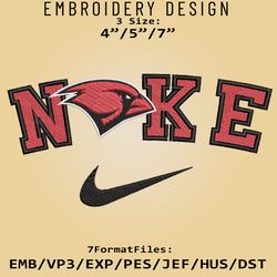 NCAA Logo N.ike Incarnate Word Cardinals Embroidery design, Embroidery Files, Machine Embroidery Pattern