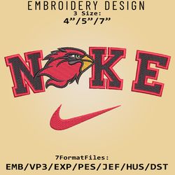 NCAA Logo N.ike Lamar Cardinals Embroidery design, Embroidery Files, Machine Embroidery Pattern