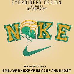 Nik.e Norfolk State Spartans NCAA Logo, NCAA Embroidery design, Spartans, Embroidery Files, Machine Embroider Pattern