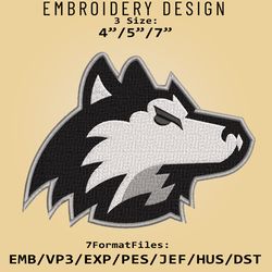 Northern Illinois Huskies NCAA Logo, Embroidery design, NCAA Illinois, Embroidery Files, Machine Embroider Pattern