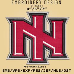 Northern Illinois Huskies Logo NCAA, Embroidery design, NCAA Illinois, Embroidery Files, Machine Embroider Pattern