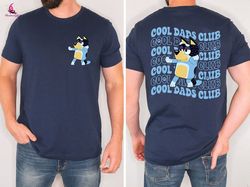 Vintage Cool Dads Club Shirt | Bluey Shirt | Bluey Toddler Shirt | Bluey Kids Shirt | Bluey Family Birthday Shirt | Fath