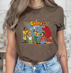 Disney A Goofy Movie All Characters, Goofy Max Roxanne Powerline Magic Kingdom, Gift Unisex Adult T-shirt Kid T-shirt