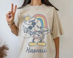 Disney Mickey Mouse Good Times Hawaii T-Shirt, Mickey and Friends Shirt,Vintage Mickey Mouse Disneyland Tee Unisex Adult