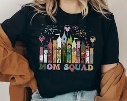 Mom Squad Disney Castle Shirts, Disney Mom Shirt, Mother's Day Gift Tee, Cute Gift For Mom, Disneyland Family Party Gift
