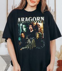 Vintage Style Aragorn Shirt, Vintage 90s Grapic Tee, Gift For Fan Shirt, Unisex Lord of the Rings shirt
