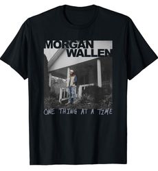 Morgan Wallen Men's One Thing At A Time T-shirt - Many Colors! Country Western Music Casual Rodeo Vintage Cowboy Graphic