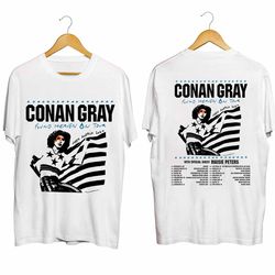 Conan Gray Found Heaven On Tour 2024 Shirt, Conan Gray Sweatshirt, Conan Gray 2024 Concert Hoodie, Found Heaven On 2024