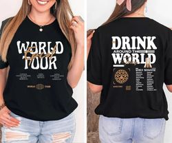 Disney Epcot World Tour Shirt, Drink Around The World Shirt, Disney Group Trip Shirt, Retro Disneyland Epcot Shirt, Epco