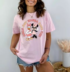 Disney Minnie Daisy Summer Shirt, Girls Just Wanna Have Sun, Disney Besties Shirt, Disneyworld Shirt