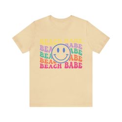 Beach Babe Shirt,Travel Beach Vacation Shirt, Sunshine Shirt, Beatles Retro Shirt, Motivational Shirt, Gift for Her,Bell