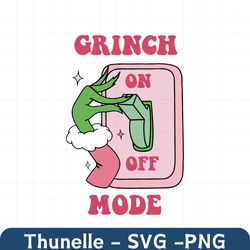 Grinch Mode Svg | Grinch Mode On PNG | Christmas Sweatshirt Svg | Christmas Gifts | Christmas Png | Christmas Sweater
