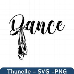 Dance SVG | Ballerina SVG | Ballet Dancing TShirt Decal Wall Art Sticker | Cricut Cut Files Printable Clipart Vector Dig