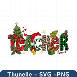 Teacher Christmas Png, Love Christmas Teacher, Teacher Christmas Png, Christmas Teach Png, Christmas Gift For Teacher, M