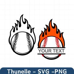 Baseball Svg File | Baseball with Flames svg | Baseball shirt svg | Baseball Mom svg | Baseball player svg | Baseball Fi