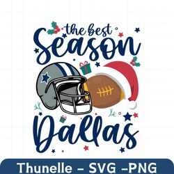 The Best Season Dallas Christmas Svg Digital Download