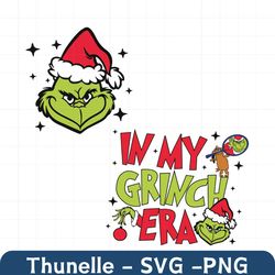 Retro In My Grinch Era Grinchmas SVG