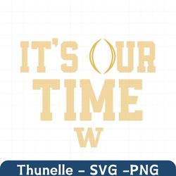 Washington Huskies Playoffs Its Our Time SVG
