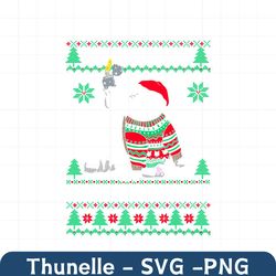 Wishing You A Merry Swiftmas Ugly Christmas Sweater Svg