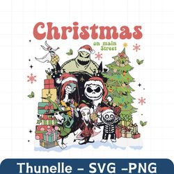 Oogie Boogie Christmas on Main Street SVG For Cricut Files