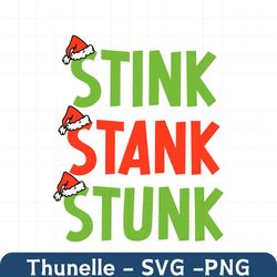 Stink Stank Stunk Christmas SVG