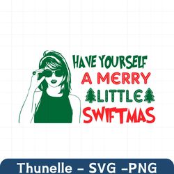 A Merry Little Swiftmas Taylor Swift SVG