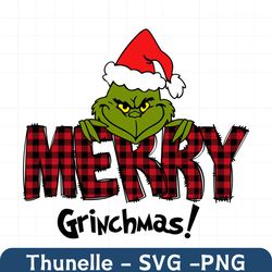 Retro Christmas png, Merry Grinchmas png, Christmas png, Christmas Grinch png,