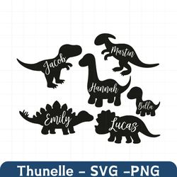 Custom Name Dinosaur Svg, Trending Svg, Dinosaur Svg, Dinosaurus Svg, Baby Dinosaur Svg, T Rex Svg, Custom Name Gift, Pe