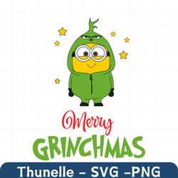 grinch minion Christmas SVG, eps, png,jpg,svg,dxf, funny character for shirt, mug craft layered by color, Cricut cut fil