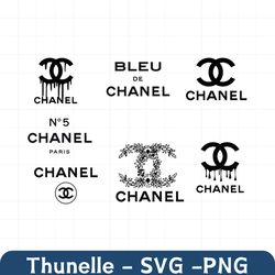 Chanel Logo Svg Bundle, Trending Svg, Chanel Svg, Chanel Logo Svg, Chanel Brand Svg, Chanel Drip Svg, Dripping Chanel Sv