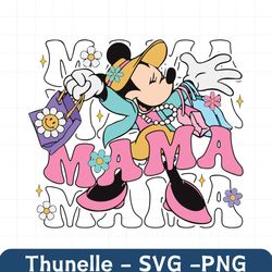 Minnie Mouse Mama Happy Mothers Day SVG