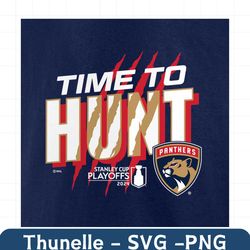 Florida Panthers 2024 Stanley Cup Playoffs Slogan SVG