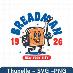 New York Rangers Breadman 1926 SVG