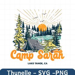 Vintage Camp Sarah Lake Tahoe PNG