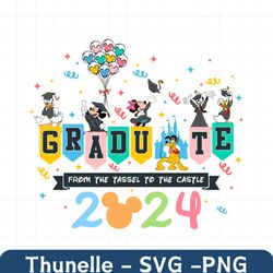 Mouses And Friend Graduate 2024 SVG
