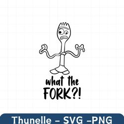 what the fork! svg, forky toy story svg ears svg png clipart, cricut design svg pdf jpg png, cut