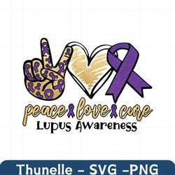 Peace love Cure svg, Lupus svg, Digital Download, Lupus Awareness svg, Lupu